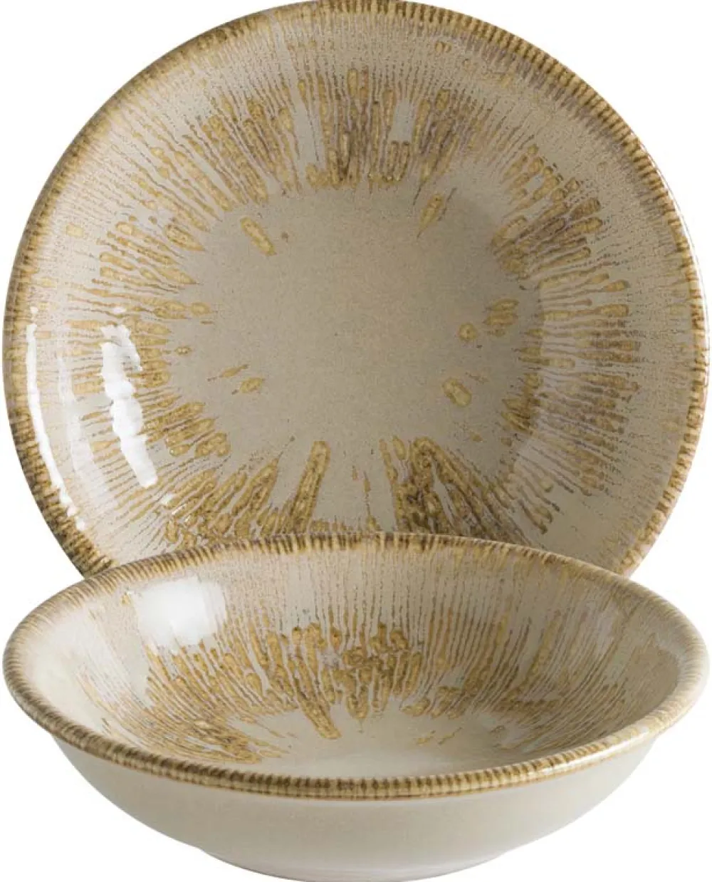 Barstuff Bonna Snell Sand Gourmet Schälchen 13cm, 22cl beige - 12 Stück