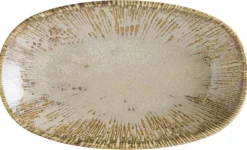 Barstuff Bonna Snell Sand Gourmet Platte oval 24x14cm beige - 12 Stück