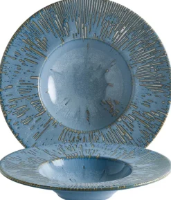 Barstuff Bonna Snell Sky Banquet Pastateller 28cm blau - 6 Stück