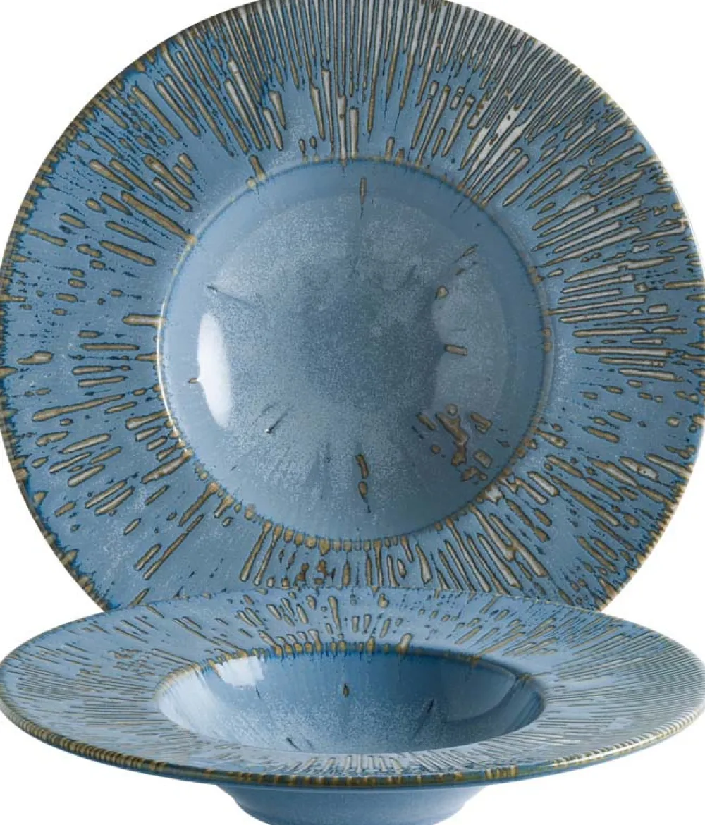 Barstuff Bonna Snell Sky Banquet Pastateller 28cm blau - 6 Stück