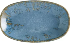 Barstuff Bonna Snell Sky Gourmet Platte oval 19x11cm blau - 12 Stück