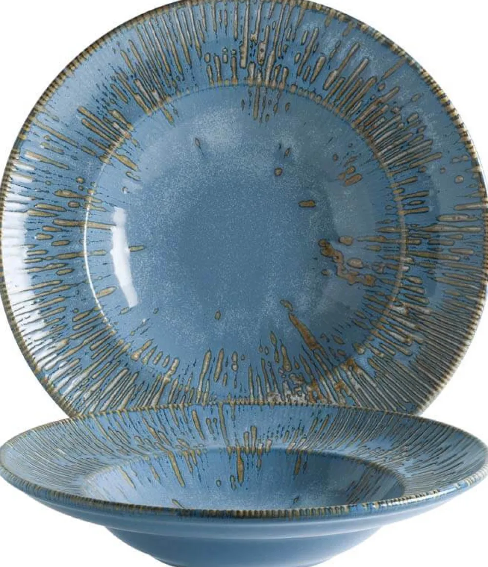 Barstuff Bonna Snell Sky Gourmet Pastateller 27cm blau - 6 Stück