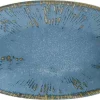 Barstuff Bonna Snell Sky Gourmet Platte oval 24x14cm blau - 12 Stück