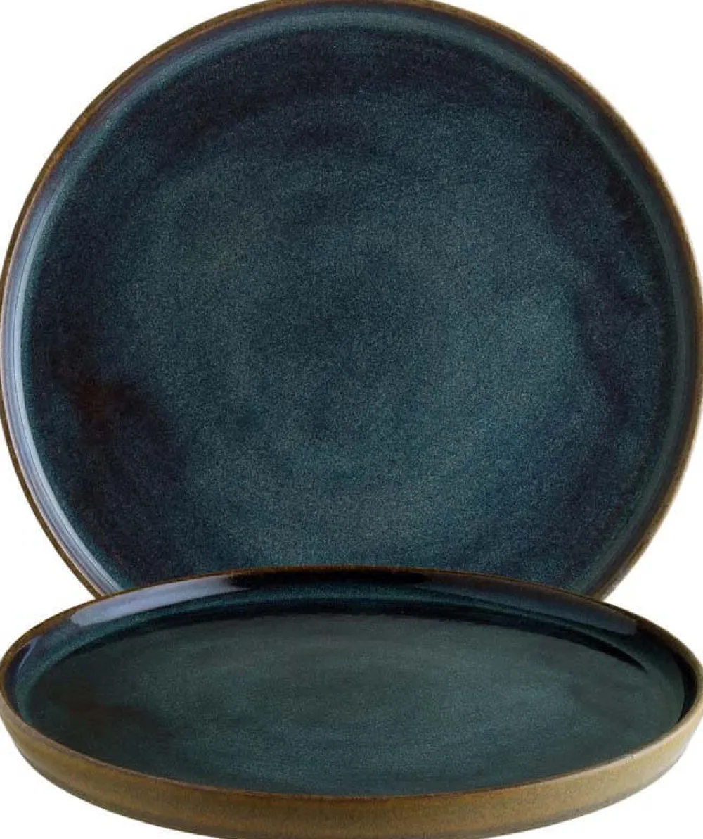 Barstuff Bonna Sphere Ocean Hygge Teller flach 22cm blau - 6 Stück