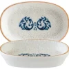 Barstuff Bonna Viento Hygge Schale oval 10x6,5cm, 6cl blau - 12 Stück