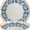 Barstuff Bonna Viento Hygge Teller flach 22cm blau - 6 Stück