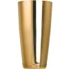 Barstuff Boston Shaker, Bodenkappe - bronze-goldfarben (845ml)