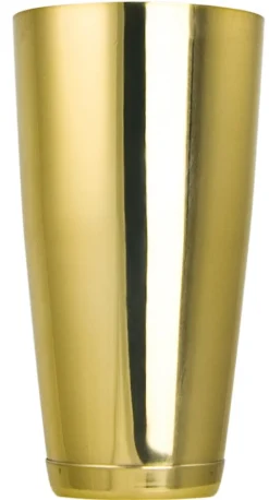 Barstuff Boston Shaker, Bodenkappe - goldfarben (845ml)