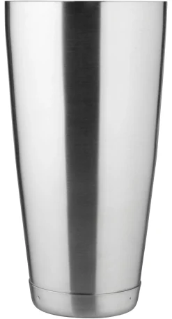 Barstuff Boston Shaker, matt gebürstet - Edelstahl (850ml)