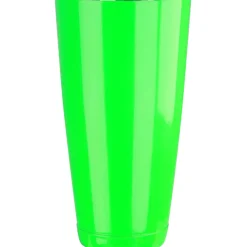 Barstuff Boston Shaker, pulverbeschichteter Edelstahl - neongrün (845ml)