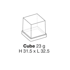 Barstuff Brema Eiswürfelbereiter CB Serie 249A HC B-QUBE DP - Würfel (29kg)