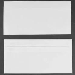 Barstuff Briefumschläge DIN lang, 110x220mm, selbstklebend - weiß (1000 Stk.)