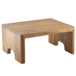 Barstuff Buffet-Erhöhung, Akazienholz - 26,5x16,3x10cm (GN 1/4)