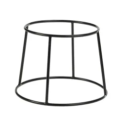Barstuff Buffetständer rund, rutschfest, schwarz - 18cm