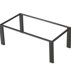 Barstuff Buffet-Ständer schwarz, Eisen - 32x17,5x12cm (GN 1/3)