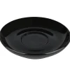 Barstuff Cappuccino Untertasse schwarz - 13,6cm (48 Stk.)