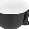 Barstuff Cappuccinotasse Italia Black, schwarz-weiß - 200ml (1 Stk.)