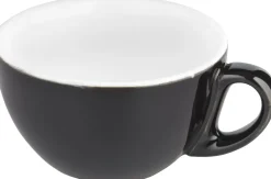Barstuff Cappuccinotasse Italia Black, schwarz-weiß - 200ml (1 Stk.)