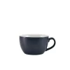 Barstuff Cappuccinotasse Porzellan matt blau – 250 ml (6 Stk.)