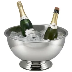 Barstuff Champagnerkühler, Edelstahl - silberfarben (38cm/13l)