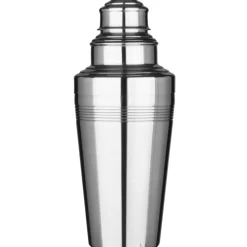 Barstuff Cocktail Shaker Coley einfach, Edelstahl, dreiteilig, poliert - 500ml