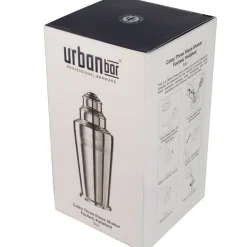 Barstuff Cocktail Shaker Coley mit Fuß, Edelstahl, dreiteilig, poliert - 500ml