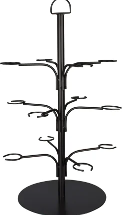Barstuff Cocktailbaum für 12 Gläser - schwarz