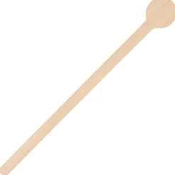 Barstuff Cocktailrührer Disk, Holz - 15cm (100 Stk.)