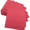 Barstuff Cocktailservietten, 24x24cm, 1/4 Falz, 2-lagig - bordeaux (300 Stk.)