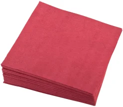 Barstuff Cocktailservietten, 24x24cm, 1/4 Falz, 2-lagig - bordeaux (300 Stk.)