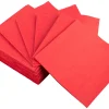 Barstuff Cocktailservietten, 24x24cm, 1/4 Falz, 2-lagig - rot (300 Stk.)