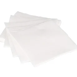 Barstuff Cocktailservietten 20x20cm, 1/4 Falz, 2-lagig - weiß (125 Stk.)