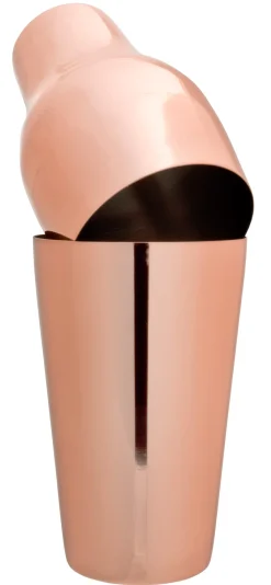 Barstuff Cocktailshaker / French Shaker Mezclar, Edelstahl kupferfarben - 500ml