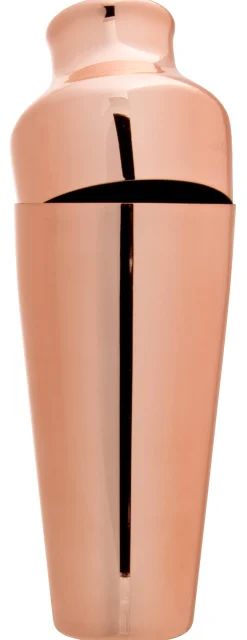 Barstuff Cocktailshaker / French Shaker Mezclar Art Deco, kupferfarben - 500ml