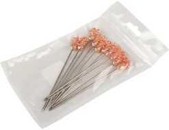 Barstuff Cocktailspieße Ananas, Metall kupferfarben - 11,6cm (10 Stk.)