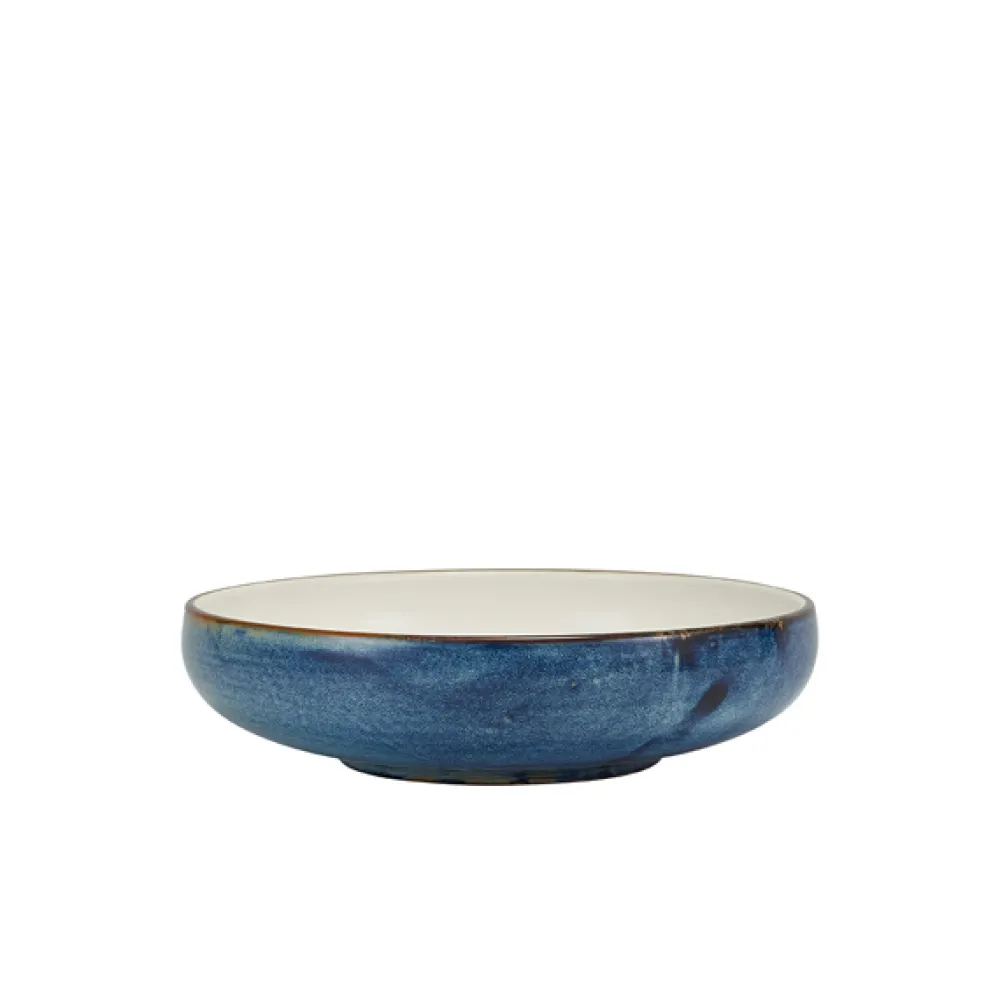 Barstuff Coupe-Schale Terra Aqua Blue innen weiß – 22 cm (6 Stk.)