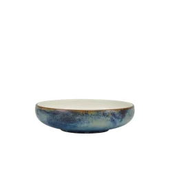 Barstuff Coupe-Schale Terra Aqua Blue innen weiß – 20,5 cm (6 Stk.)