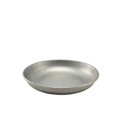 Barstuff Coupé-Teller, Edelstahl vintage - 20cm