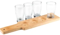 Barstuff Craft Beer Tasting-Set mit Paddel - 4 x 144ml