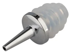 Barstuff Dash Bottle Ausgießer - Silikon, verchromt