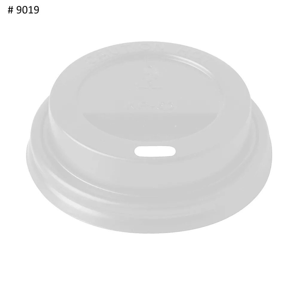Barstuff Deckel für Espressobecher, Plastik weiß - 6cm (50 Stk.)