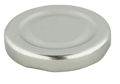 Barstuff Deckel für 250ml Milchflasche - silberfarben (44,8mm)