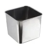Barstuff Dipschale, Edelstahl, quadratisch - 380ml (12 Stk.)