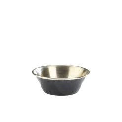 Barstuff Dipschale, Edelstahl, schwarz - 43ml (24 Stk.)