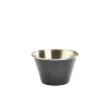 Barstuff Dipschale, Edelstahl, schwarz - 170ml (24 Stk.)