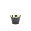 Barstuff Dipschale, Edelstahl, schwarz - 71ml (24 Stk.)
