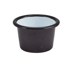 Barstuff Dipschale Emaille 90ml - schwarz