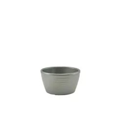 Barstuff Dipschale Ripple, Melamin mattgrau - 56ml (24 Stk.)