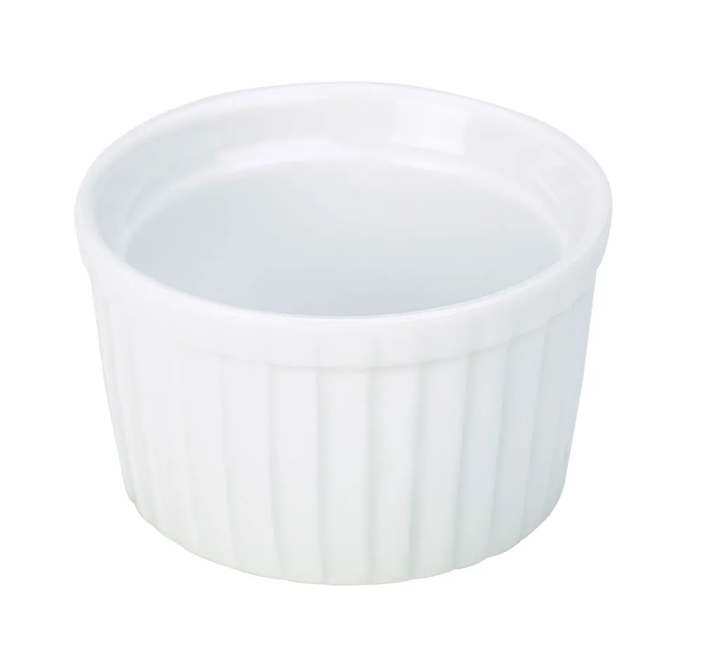 Barstuff Dipschale stapelbar, Porzellan weiß - 85ml (12 Stk.)
