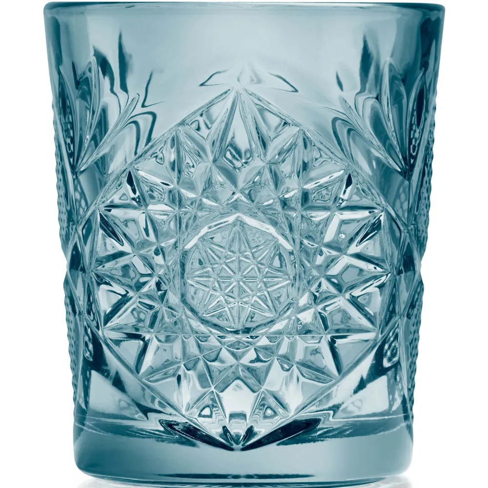 Barstuff D.O.F. Glas Hobstar blau, Libbey - 355ml